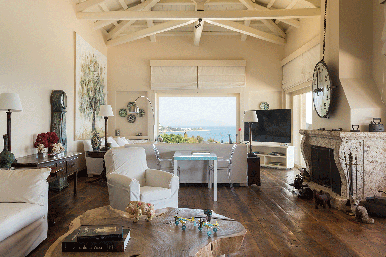 Blue Diamond with private pool and stunning sea view, is a luxurious rental villa in Porto Heli, available on Azero Homes.