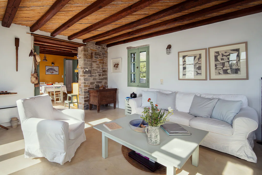 Vatoudi House is a beautiful luxury rental in Serifos, available on Azero Homes.