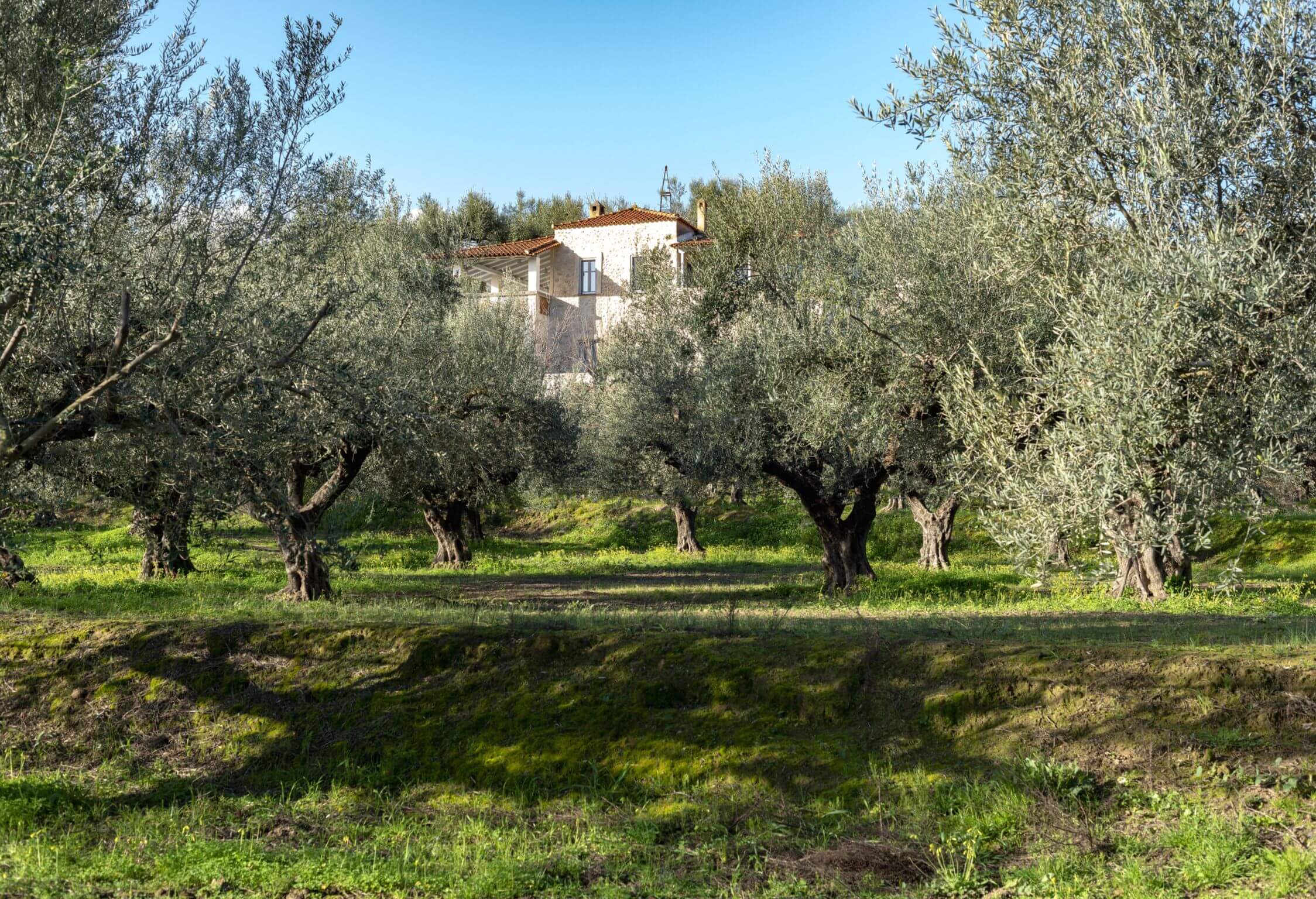 Villa Klotildi is a beautiful luxury rental in Mani, Peloponnese, available on Azero Homes.