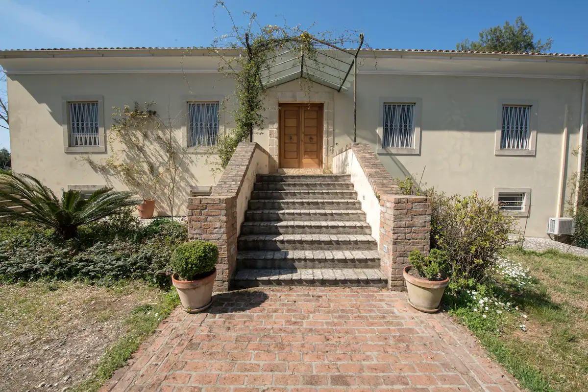 Villa Myrtia is a beautiful luxury rental in Pelekas, Corfu, available on Azero Homes.