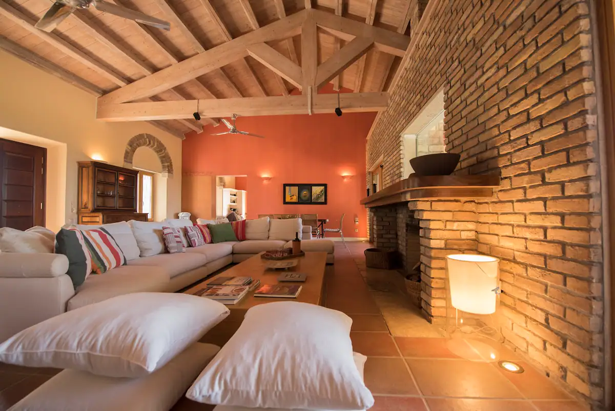 Villa Myrtia is a beautiful luxury rental in Pelekas, Corfu, available on Azero Homes.