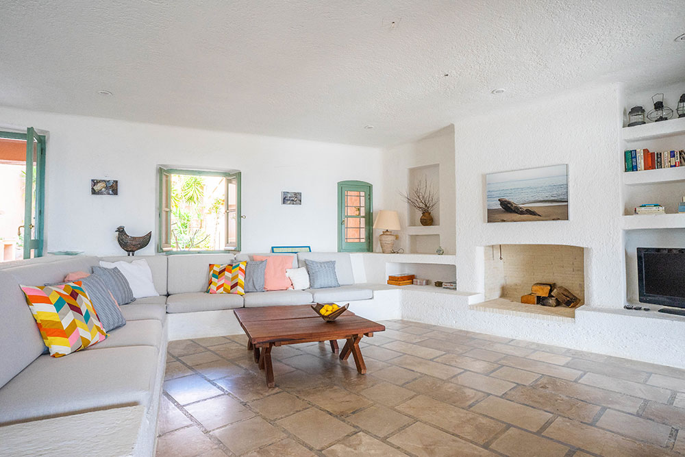 villa tequila syros livingroom